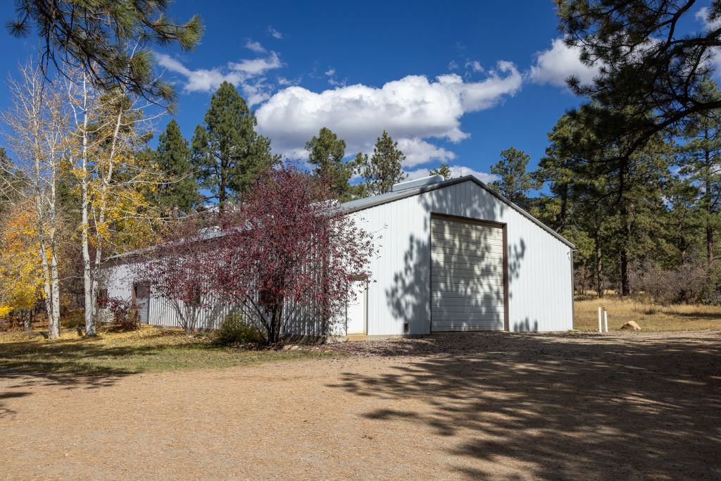 5000 ft shop provides ample trailer and RV parking.