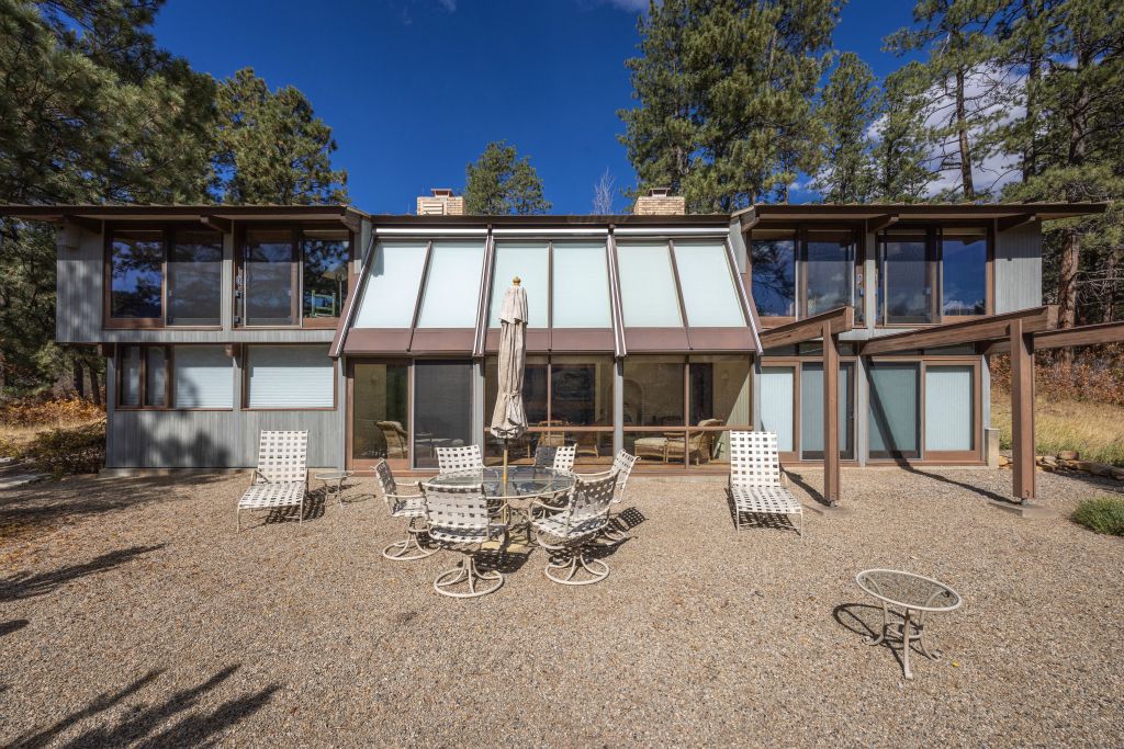 The Main Residence and patio.