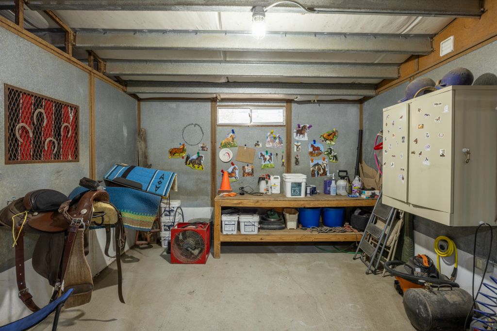 Tack Room.