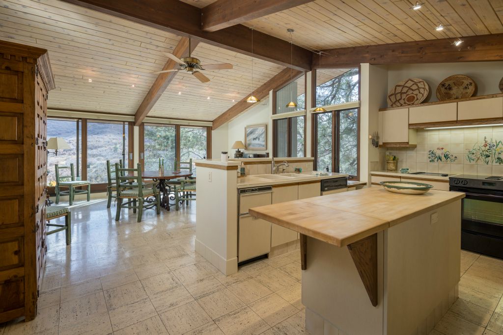 Kitchen and Dining Area.